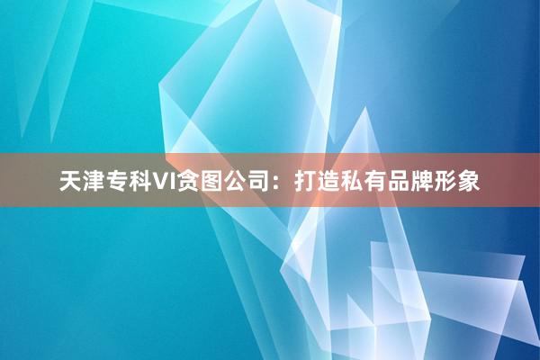 天津专科VI贪图公司：打造私有品牌形象